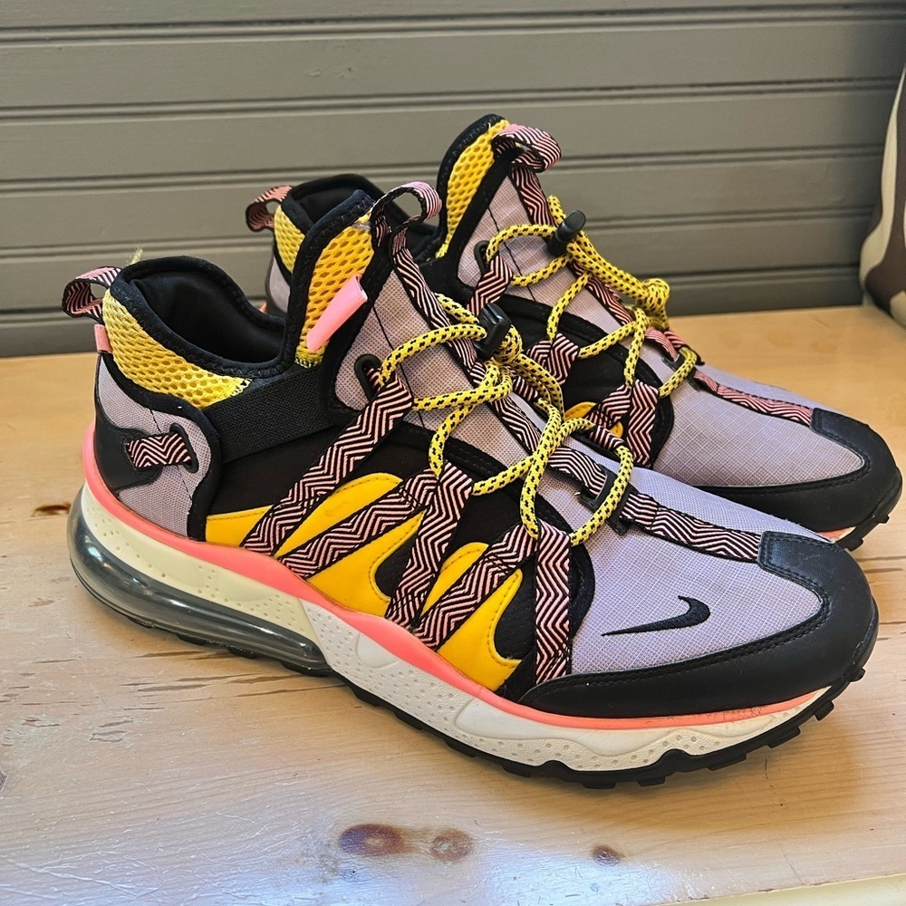 Nike Air Max 270 Bowfin “Atomic Violet” Men’s Purple Yellow Black Size 12